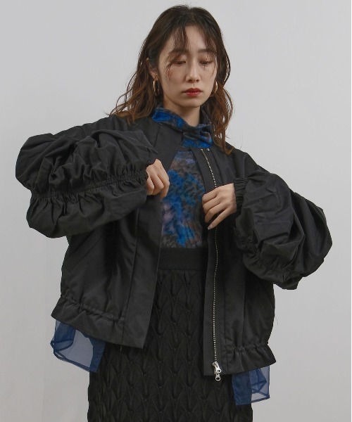 週末限定セール！　新品　LHELBIE レルビエ　シアーシャーリングブルゾン 週末限定セール！ 新品 LHELBIE レルビエ シアーシャーリング