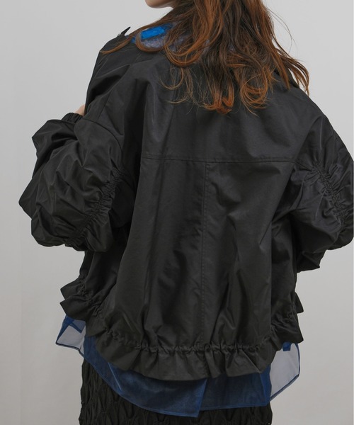 シャーリングブルゾン Palm Riche│Eimee Law & LHELBIE 公式