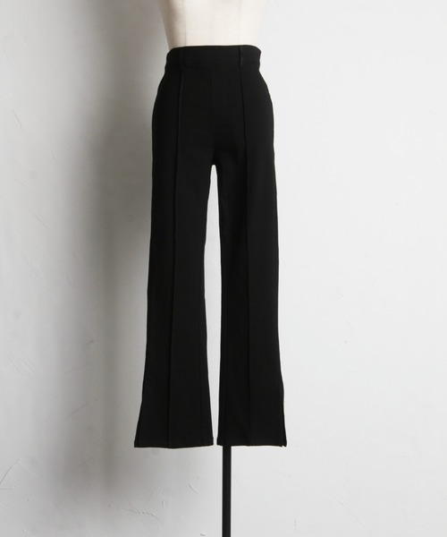 tocco closet(トッコ クローゼット)の「【ZOZO限定】サイドスリットスーパーストレッチパンツ(その他パンツ・レディース・ドット/ブラック・M)」の19枚目の写真