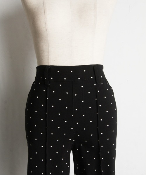 tocco closet(トッコ クローゼット)の「【ZOZO限定】サイドスリットスーパーストレッチパンツ(その他パンツ・レディース・ドット/ブラック・M)」の14枚目の写真