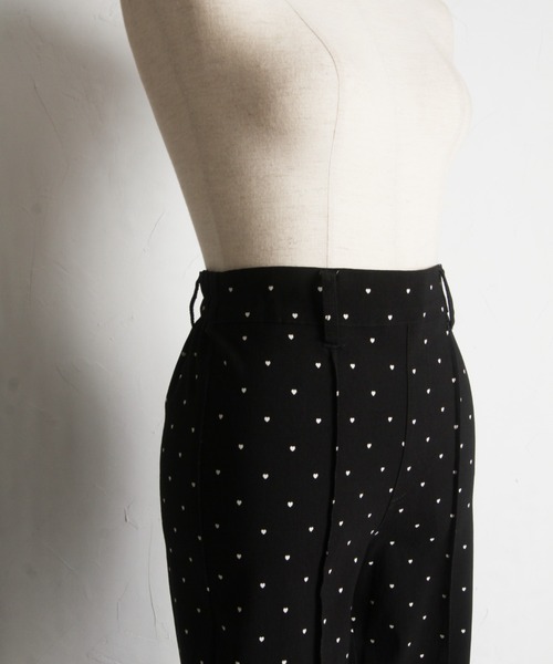 tocco closet(トッコ クローゼット)の「【ZOZO限定】サイドスリットスーパーストレッチパンツ(その他パンツ・レディース・ドット/ブラック・M)」の13枚目の写真