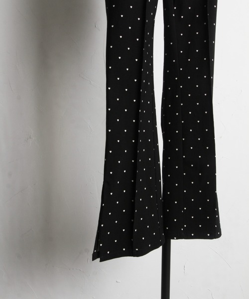 tocco closet(トッコ クローゼット)の「【ZOZO限定】サイドスリットスーパーストレッチパンツ(その他パンツ・レディース・ドット/ブラック・M)」の12枚目の写真