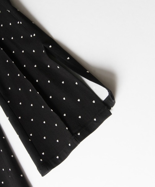 tocco closet(トッコ クローゼット)の「【ZOZO限定】サイドスリットスーパーストレッチパンツ(その他パンツ・レディース・ドット/ブラック・M)」の11枚目の写真