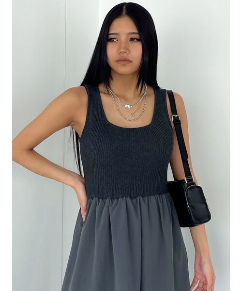 EMODA（エモダ）の「レイヤードロゴネックレス（ネックレス・レディース・シルバー/ゴールド・FREE）」の20枚目の写真