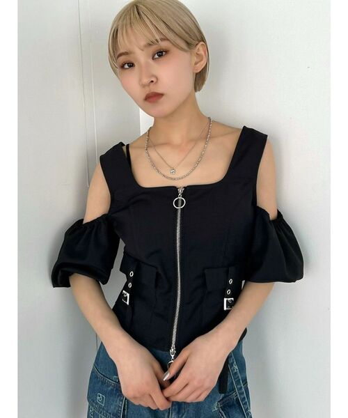 EMODA（エモダ）の「レイヤードロゴネックレス（ネックレス・レディース・シルバー/ゴールド・FREE）」の19枚目の写真