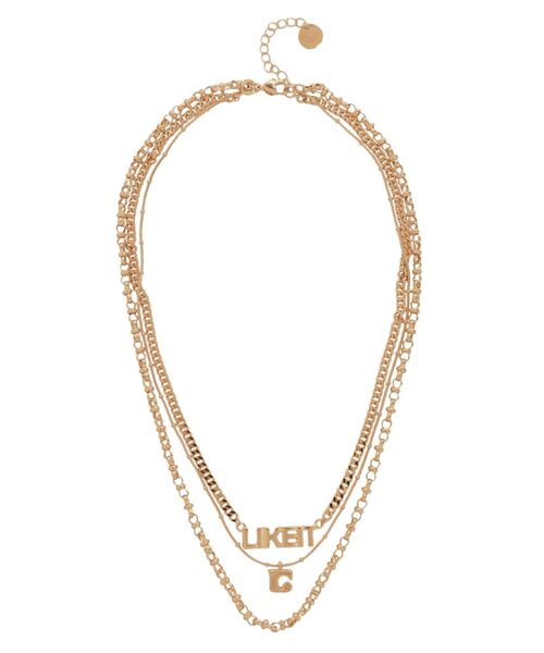 EMODA（エモダ）の「レイヤードロゴネックレス（ネックレス・レディース・シルバー/ゴールド・FREE）」の11枚目の写真