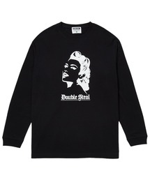 DOUBLE STEAL | レトロガール 長袖Tシャツ(Tシャツ/カットソー)