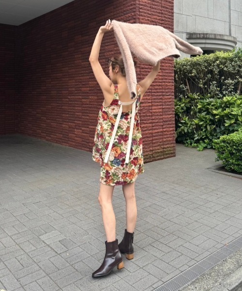 【セール】Wood heel boots（ブーツ）｜AMAIL（アマイル）