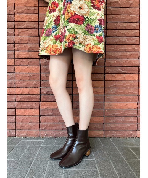 【セール】Wood heel boots（ブーツ）｜AMAIL（アマイル）