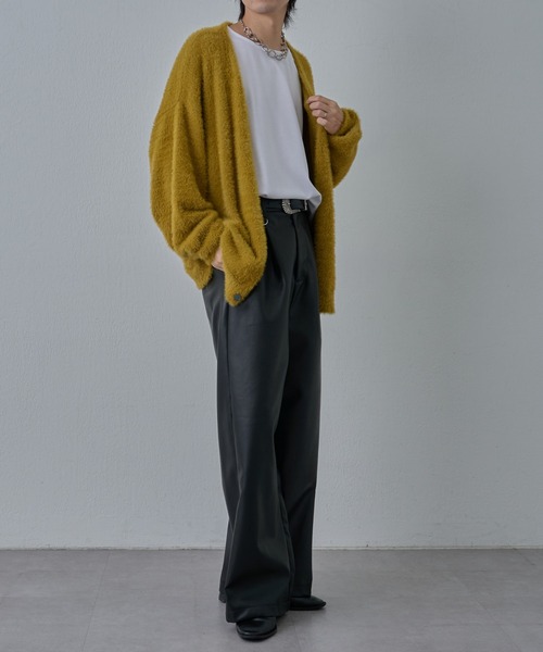 COLONY 2139(コロニートゥーワンスリーナイン)の「ワイドレッグレザーパンツ(その他パンツ・メンズ・ブラック・LARGE/MEDIUM)」の9枚目の写真