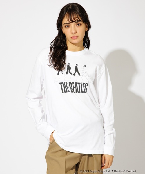 GOOD ROCK SPEED(グッドロックスピード)の「【GOOD ROCK SPEED/グッドロックスピード】THE BEATLES / QUEEN ロゴ ロンT / ビートルズ / クイーン(Tシャツ/カットソー・レディース・ブラック系その他/ブラック系その他3/グレー系その他/ブラック系その他2/ホワイト系その他・M)」の6枚目の写真