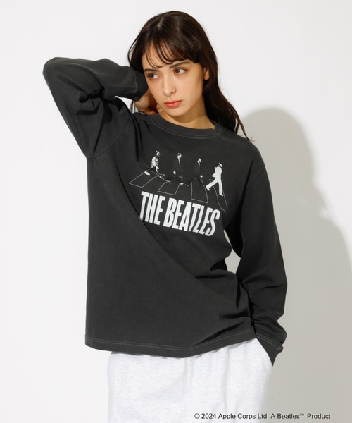 GOOD ROCK SPEED(グッドロックスピード)の「【GOOD ROCK SPEED/グッドロックスピード】THE BEATLES / QUEEN ロゴ ロンT / ビートルズ / クイーン(Tシャツ/カットソー・レディース・ブラック系その他/ブラック系その他3/グレー系その他/ブラック系その他2/ホワイト系その他・M)」の13枚目の写真