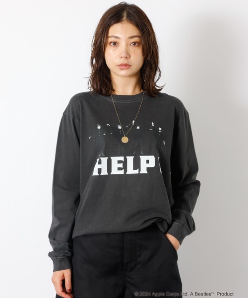 GOOD ROCK SPEED(グッドロックスピード)の「【GOOD ROCK SPEED/グッドロックスピード】THE BEATLES / QUEEN ロゴ ロンT / ビートルズ / クイーン(Tシャツ/カットソー・レディース・ブラック系その他/ブラック系その他3/グレー系その他/ブラック系その他2/ホワイト系その他・M)」の19枚目の写真