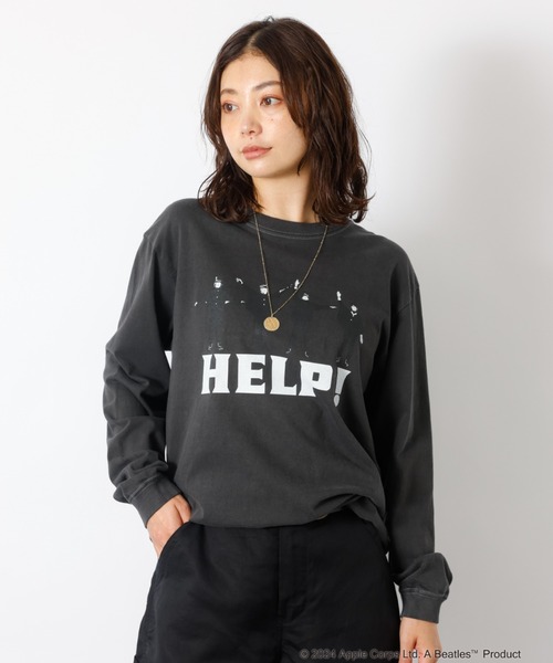 GOOD ROCK SPEED(グッドロックスピード)の「【GOOD ROCK SPEED/グッドロックスピード】THE BEATLES / QUEEN ロゴ ロンT / ビートルズ / クイーン(Tシャツ/カットソー・レディース・ブラック系その他/ブラック系その他3/グレー系その他/ブラック系その他2/ホワイト系その他・M)」の21枚目の写真