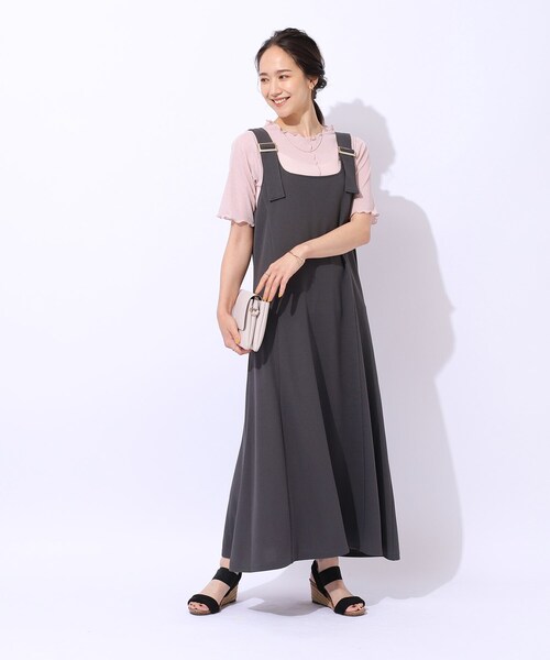 Cutie Blonde(キューティーブロンド)の「◆【レイヤードスタイルに】 シアー感を楽しむ スラブメロウトップス(Tシャツ/カットソー・レディース・ホワイト系/ブラック/ベビーピンク・02/03/04)」の13枚目の写真