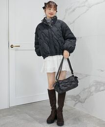 MAJESTIC LEGON | 【WEB限定XSサイズあり】プチリボン中綿ブルゾン(ブルゾン)