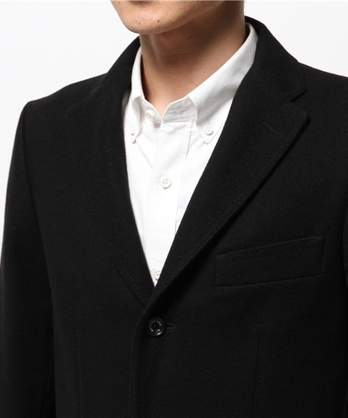 Mr.BATHING APE チェスターコート46size Mr. BATHING APE（ミスターベイシングエイプ）の「CHESTERFIELD COAT