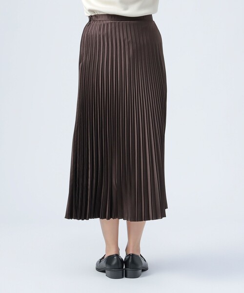 BEAMS HEART（ビームスハート）の「変形プリーツ ロングスカート（スカート・レディース・ネイビー/ケリーグリーン/ベージュ/クリーム/ブラウン・FREE）」の22枚目の写真