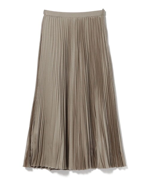 BEAMS HEART（ビームスハート）の「変形プリーツ ロングスカート（スカート・レディース・ネイビー/ケリーグリーン/ベージュ/クリーム/ブラウン・FREE）」の15枚目の写真