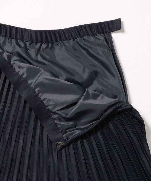 BEAMS HEART（ビームスハート）の「変形プリーツ ロングスカート（スカート・レディース・ネイビー/ケリーグリーン/ベージュ/クリーム/ブラウン・FREE）」の11枚目の写真