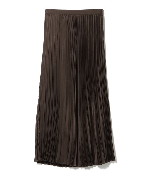 BEAMS HEART（ビームスハート）の「変形プリーツ ロングスカート（スカート・レディース・ネイビー/ケリーグリーン/ベージュ/クリーム/ブラウン・FREE）」の9枚目の写真