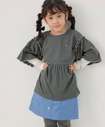 【KIDS】オーバーサイズチュニックトップス