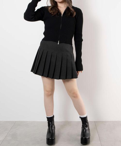 WEGO（ウィゴー）の「WEGO/ストーム付きワイドヒールショートブーツ（ブーツ・レディース・その他1/その他2/シルバー/ブラック・MEDIUM/LARGE）」の9枚目の写真