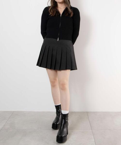 WEGO（ウィゴー）の「WEGO/ストーム付きワイドヒールショートブーツ（ブーツ・レディース・その他1/その他2/シルバー/ブラック・MEDIUM/LARGE）」の10枚目の写真