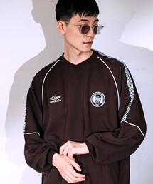 UMBRO/アンブロ SP Team Sweat/別注 チーム ラグランライン スウェット