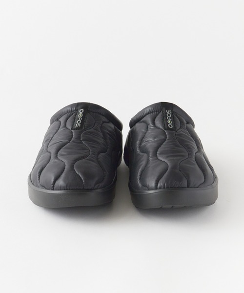OOFOS(ウーフォス)の「OOFOS/ウーフォス Men's OOcOOzie Thermo Mule リカバリーバックレスミュール(スリッポン・メンズ・ブラック・8/9/10/7)」の2枚目の写真