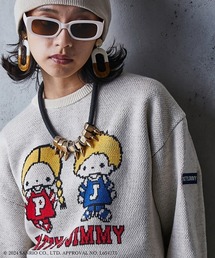ニット セーター 「Sanrio/サンリオキャラクターズ」クロミジャガードニット レディース Sanrio/サンリオキャラクターズ】クロミジャガードニット