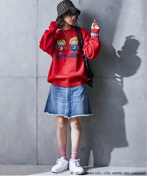 sanrio（サンリオ）の「パティ＆ジミー/ジャガードニットプルオーバー