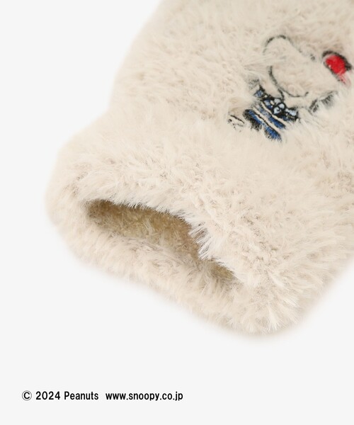 Afternoon Tea（アフタヌーンティー）の「ユビデルグローブ/PEANUTS（手袋・レディース・アイボリー・ONE SIZE）」の4枚目の写真