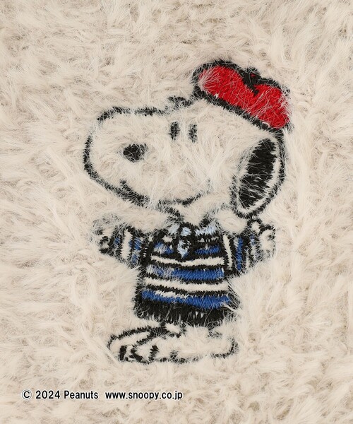 Afternoon Tea（アフタヌーンティー）の「ユビデルグローブ/PEANUTS（手袋・レディース・アイボリー・ONE SIZE）」の5枚目の写真