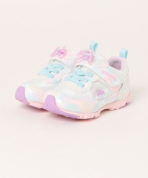 MoonStar(ムーンスター)の「【MoonStar/ムーンスター】LV 1152 キッズ/ジュニア スニーカー(スニーカー・キッズ・ミント/マルチ/ピンク/パープル・15.0cm/15.5cm/16.0cm/16.5cm/17.0cm/17.5cm/18.0cm/18.5cm/19.0cm/19.5cm/20.0cm/20.5cm/21.0cm/21.5cm/22.0cm/22.5cm/23.0cm)」の13枚目の写真