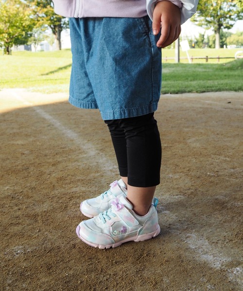 MoonStar(ムーンスター)の「【MoonStar/ムーンスター】LV 1152 キッズ/ジュニア スニーカー(スニーカー・キッズ・ミント/マルチ/ピンク/パープル・15.0cm/15.5cm/16.0cm/16.5cm/17.0cm/17.5cm/18.0cm/18.5cm/19.0cm/19.5cm/20.0cm/20.5cm/21.0cm/21.5cm/22.0cm/22.5cm/23.0cm)」の5枚目の写真