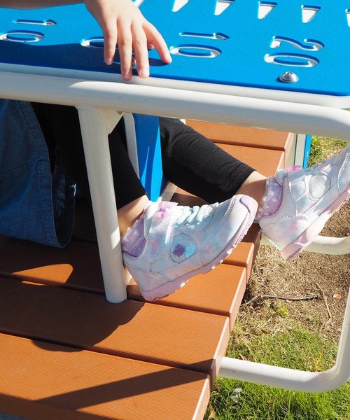 MoonStar(ムーンスター)の「【MoonStar/ムーンスター】LV 1152 キッズ/ジュニア スニーカー(スニーカー・キッズ・ミント/マルチ/ピンク/パープル・15.0cm/15.5cm/16.0cm/16.5cm/17.0cm/17.5cm/18.0cm/18.5cm/19.0cm/19.5cm/20.0cm/20.5cm/21.0cm/21.5cm/22.0cm/22.5cm/23.0cm)」の6枚目の写真