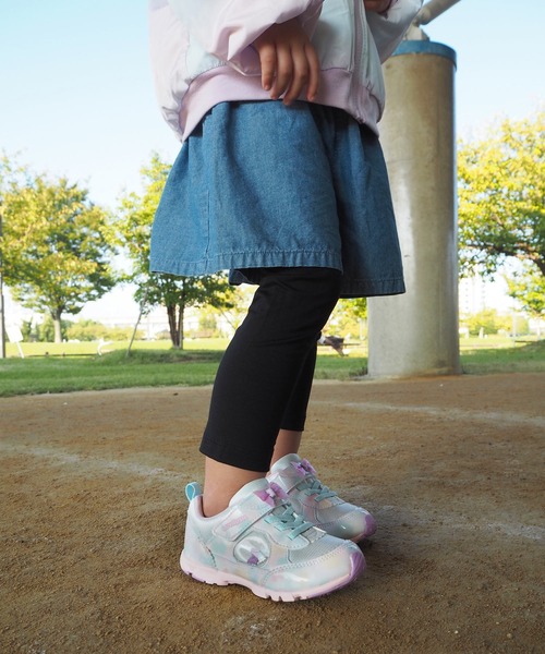 MoonStar(ムーンスター)の「【MoonStar/ムーンスター】LV 1152 キッズ/ジュニア スニーカー(スニーカー・キッズ・ミント/マルチ/ピンク/パープル・15.0cm/15.5cm/16.0cm/16.5cm/17.0cm/17.5cm/18.0cm/18.5cm/19.0cm/19.5cm/20.0cm/20.5cm/21.0cm/21.5cm/22.0cm/22.5cm/23.0cm)」の11枚目の写真