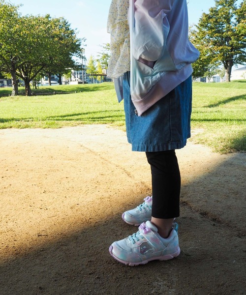 MoonStar(ムーンスター)の「【MoonStar/ムーンスター】LV 1152 キッズ/ジュニア スニーカー(スニーカー・キッズ・ミント/マルチ/ピンク/パープル・15.0cm/15.5cm/16.0cm/16.5cm/17.0cm/17.5cm/18.0cm/18.5cm/19.0cm/19.5cm/20.0cm/20.5cm/21.0cm/21.5cm/22.0cm/22.5cm/23.0cm)」の14枚目の写真