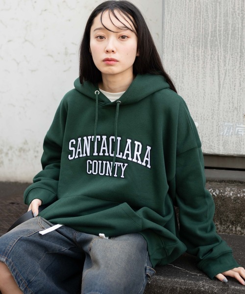 WEGO（ウィゴー）の「WEGO/ワッペンロゴパーカー（パーカー・メンズ・アッシュグレー/ダークグリーン/グレー系その他/ネイビー/ブラウン・LARGE/MEDIUM）」の19枚目の写真