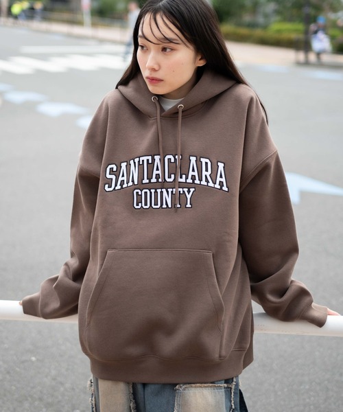 WEGO（ウィゴー）の「WEGO/ワッペンロゴパーカー（パーカー・メンズ・アッシュグレー/ダークグリーン/グレー系その他/ネイビー/ブラウン・LARGE/MEDIUM）」の15枚目の写真