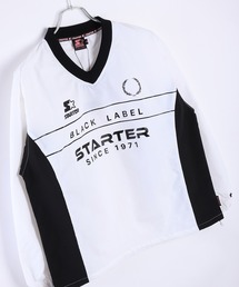 STARTER | STARTER BLACK LABEL ナイロン 配色切替 プルオーバー オーバーサイズ 長袖(Tシャツ/カットソー)