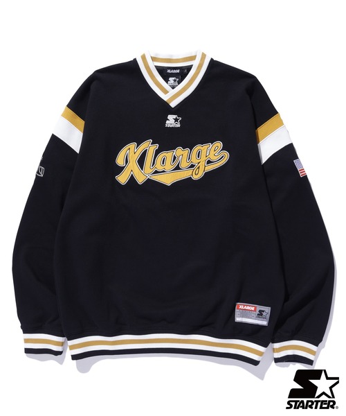 STARTER（スターター）の「XLARGE×STARTER V NECK SWEATSHIRT