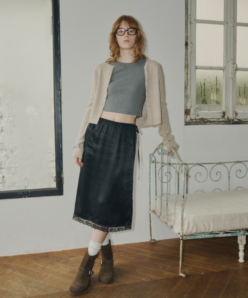 giunon ロングスリーブニットカーディガン GIUNON(ジウノン)の「long sleeve knit cardigan / ロング