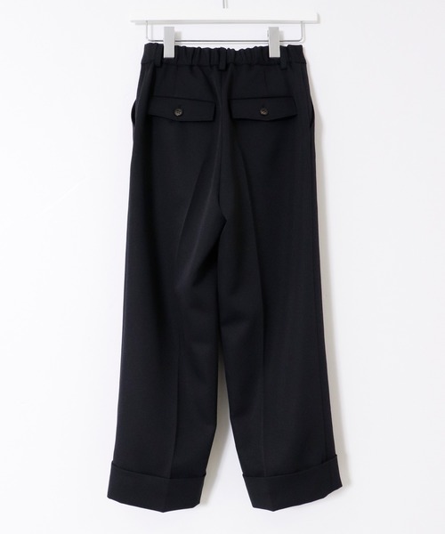 Sirin(シリン)の「ワイドクロップドパンツ【2サイズ展開】(その他パンツ・レディース・ベージュ/ネイビー/ピンク・X-SMALL/SMALL)」の9枚目の写真