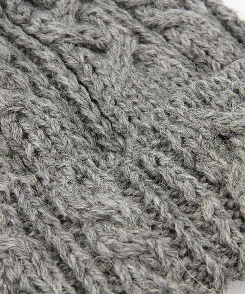 B:MING by BEAMS（ビーミングバイビームス）の「STEWART AUSTIN / CableBobcap（ニットキャップ/ビーニー・メンズ・グレー/レッド系その他/ブルー系その他/ネイビー・ONE SIZE）」の15枚目の写真