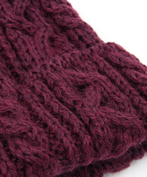 B:MING by BEAMS（ビーミングバイビームス）の「STEWART AUSTIN / CableBobcap（ニットキャップ/ビーニー・メンズ・グレー/レッド系その他/ブルー系その他/ネイビー・ONE SIZE）」の17枚目の写真