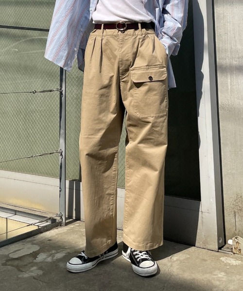 CIAOPANIC(チャオパニック)の「【ZOZO限定】ジャングルトラウザーズワイドパンツ(その他パンツ・メンズ・カーキ/ブラック/ベージュ/ネイビー・S/M/L/XL/XS)」の19枚目の写真