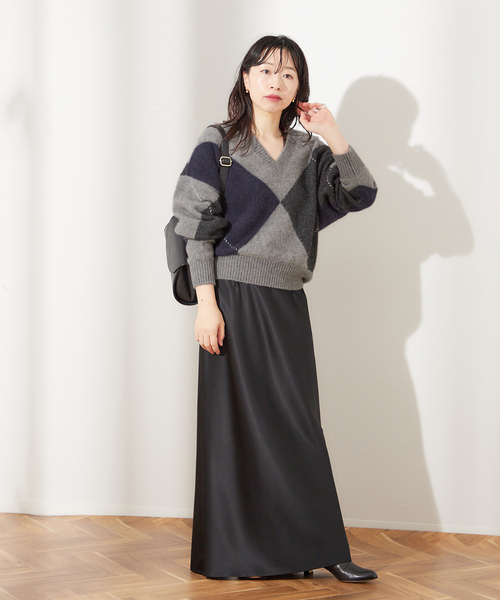 セール】BIG ARGAYLE プルオーバー（ニット/セーター）｜journal