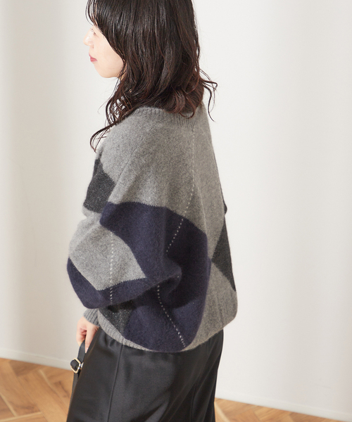 セール】BIG ARGAYLE プルオーバー（ニット/セーター）｜journal